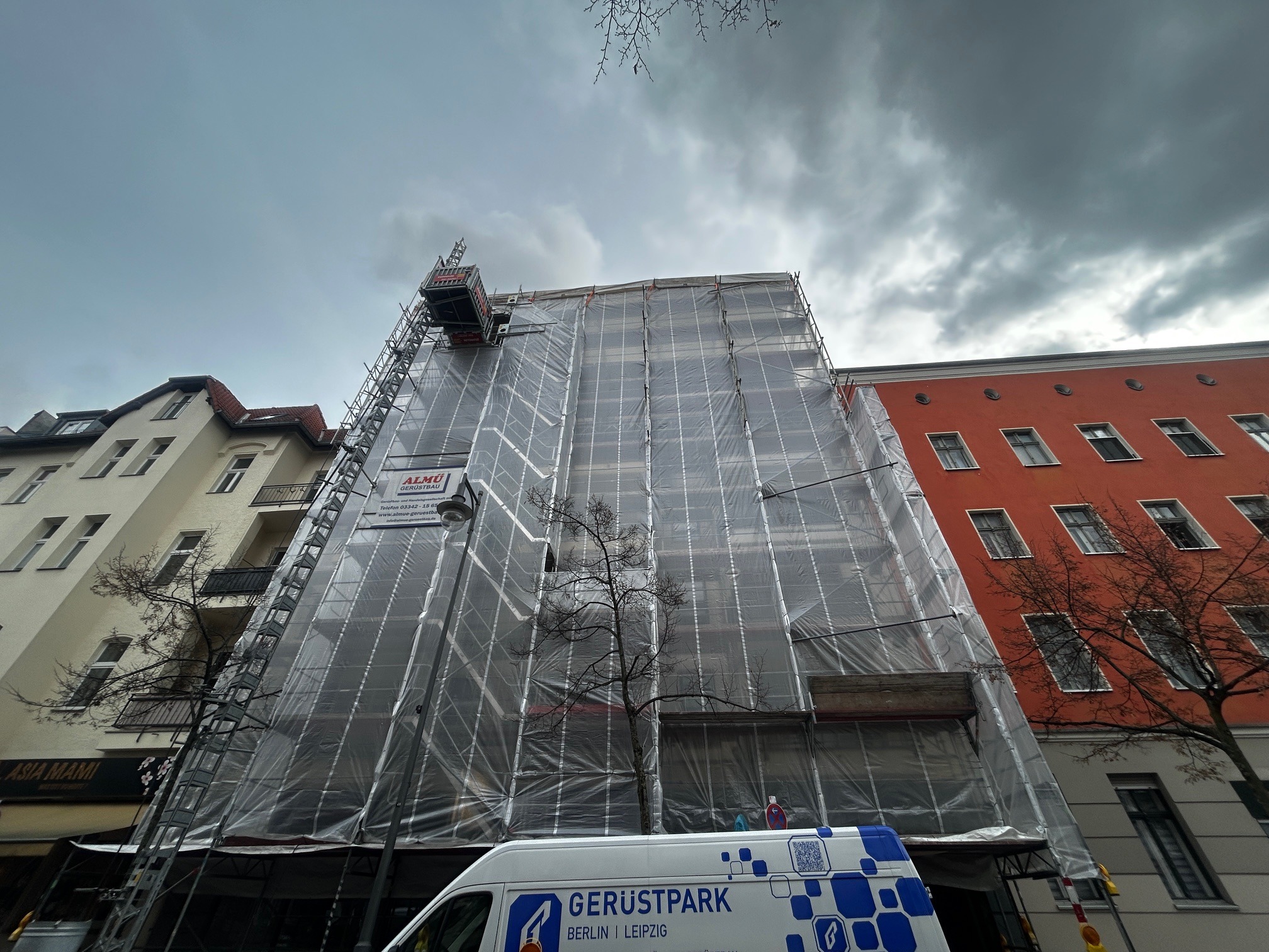 Schutz & Einhausung der Baustelle